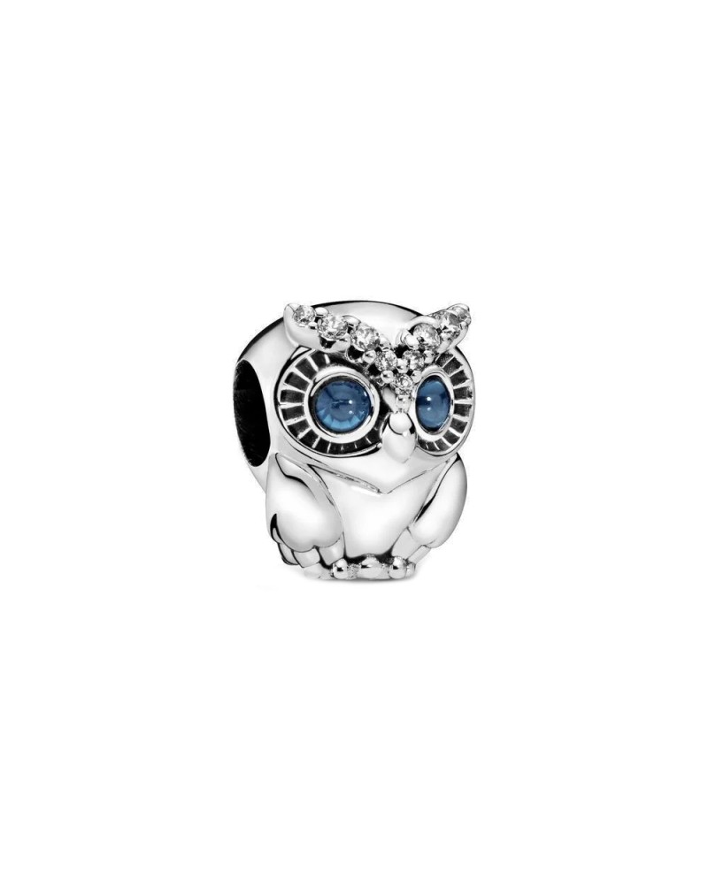 Charm Pandora con Gufo Scintillante