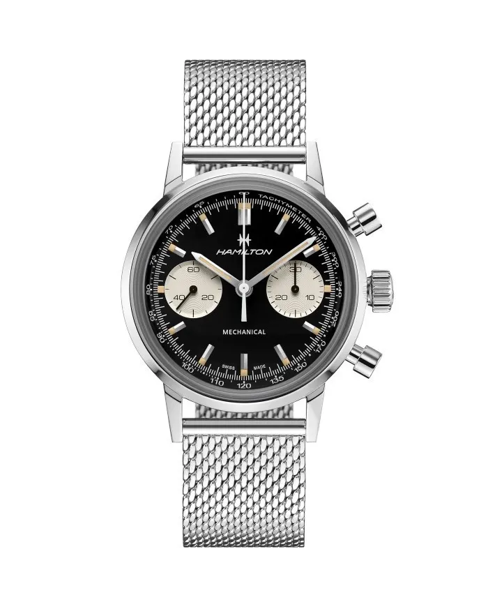 Orologio Hamilton American Classic Intra-Matic Cronograph H con Cinturino in Acciaio