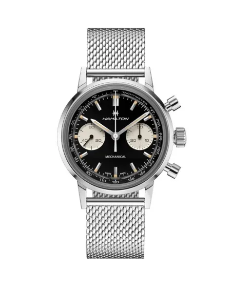 Orologio Hamilton American Classic Intra-Matic Cronograph H con Cinturino in Acciaio