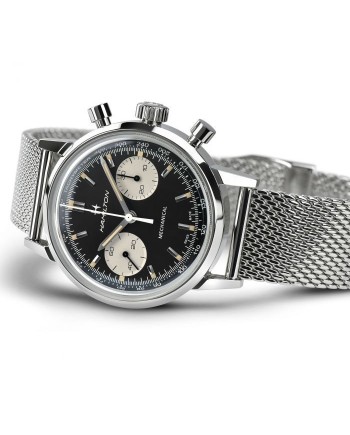 Orologio Hamilton American Classic Intra-Matic Cronograph H con Cinturino in Acciaio