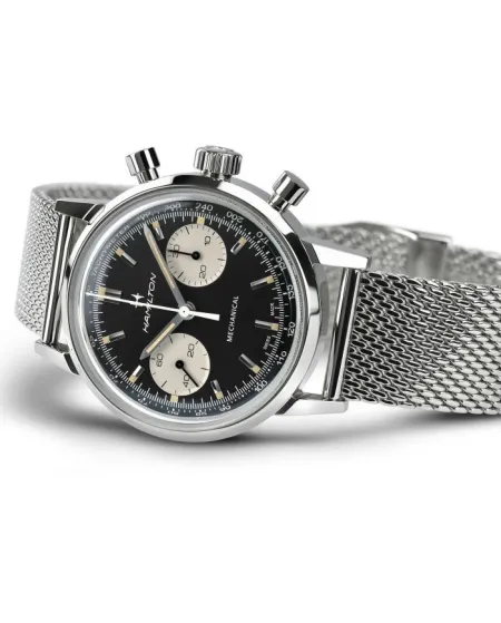 Orologio Hamilton American Classic Intra-Matic Cronograph H con Cinturino in Acciaio