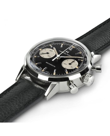Orologio Hamilton American Classic Intra-Matic Cronograph H con Cinturino in Pelle