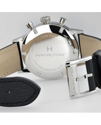 Orologio Hamilton American Classic Intra-Matic Cronograph H con Cinturino in Pelle