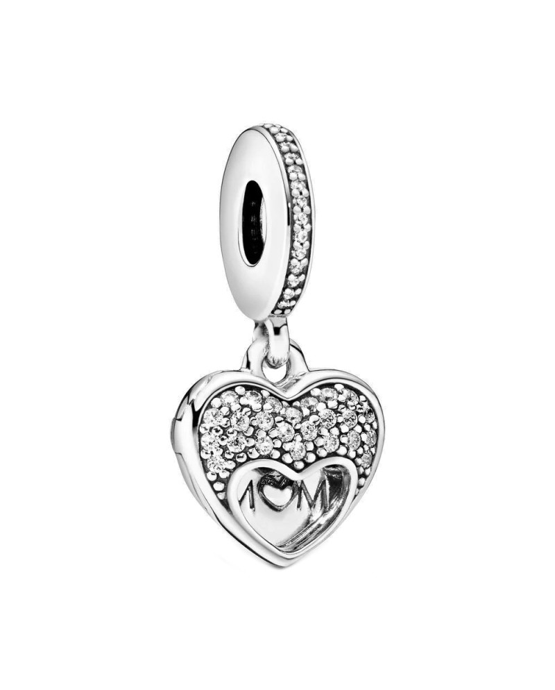 Charm Pendente Pandora a Cuore Adoro la Mia Mamma