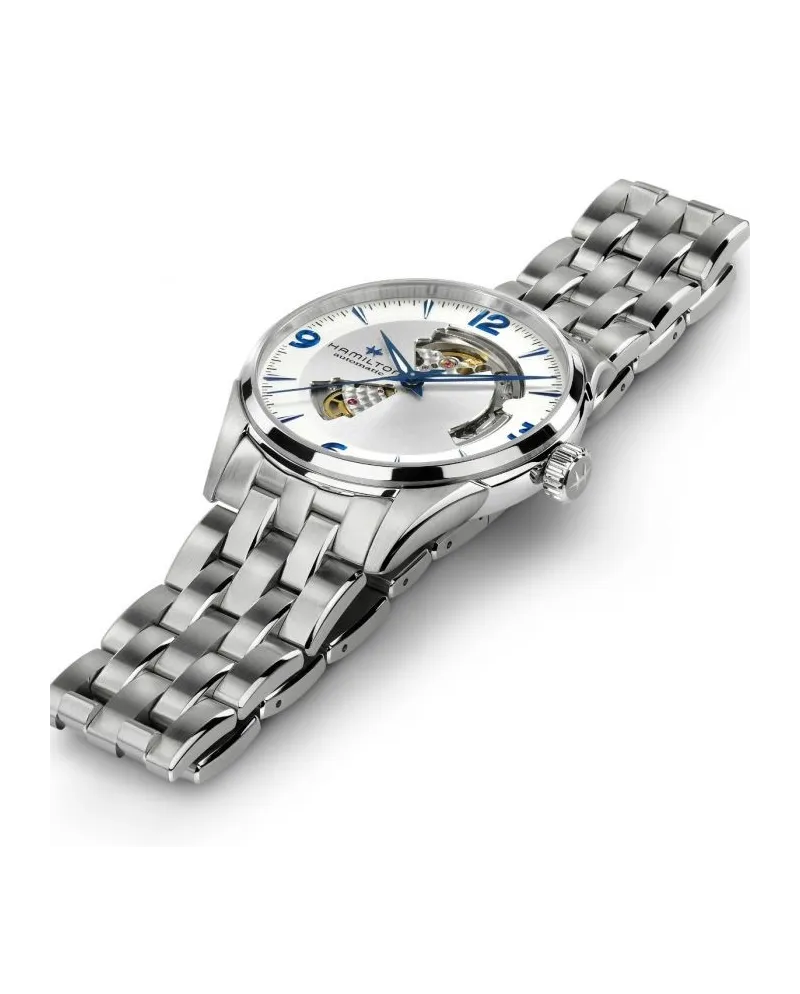 Orologio Hamilton Jazzmaster Open Heart Auto con Cinturino in Acciaio |  Gioielleria Casella | Orologi automatici