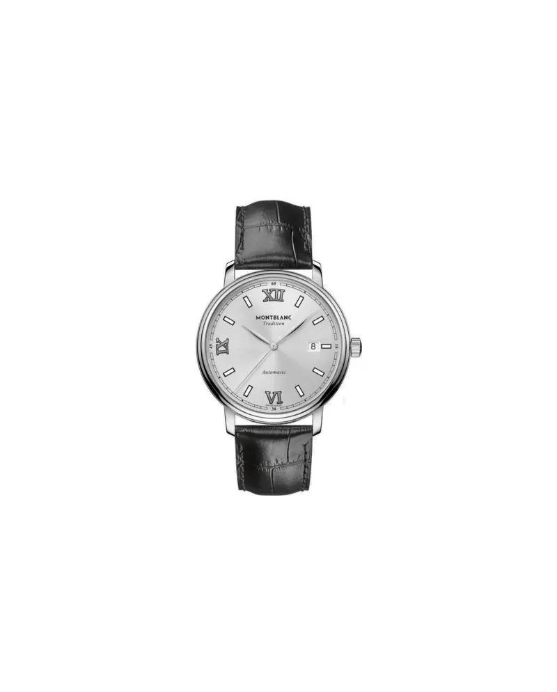 Orologio Montblanc Tradition Automatic Date con Cinturino in Pelle |  Gioielleria Casella | Orologi automatici
