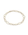 Marco Bicego Marrakech Waves Necklace in Yellow Gold and Diamonds