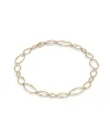 Marco Bicego Marrakech Waves Necklace in Yellow Gold and Diamonds
