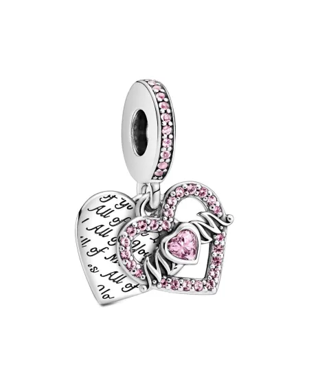 Charm Pendente Pandora Cuore e Mamma