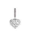Charm Pendente Pandora Cuore e Mamma