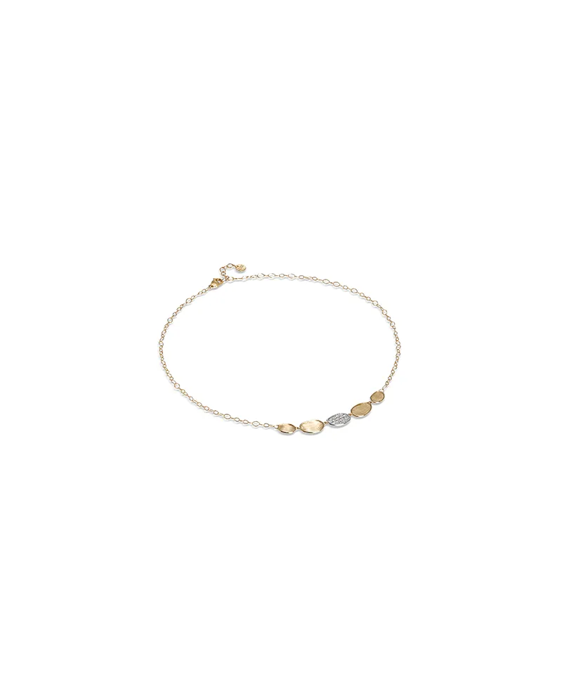 Collana Marco Bicego Lunaria in Oro Giallo e Diamanti