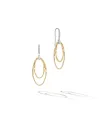 Orecchini Marco Bicego Marrakech Onde in Oro Giallo con Diamanti