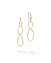 Orecchini Marco Bicego Marrakech Onde in Oro Giallo con Diamanti
