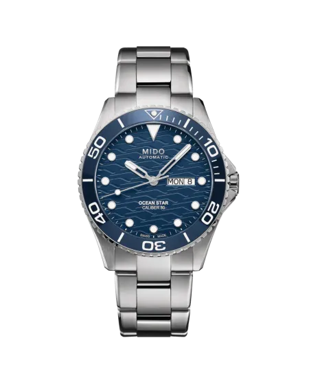 Orologio Mido Ocean Star 200 con Quadrante Blu e Cinturino in Acciaio