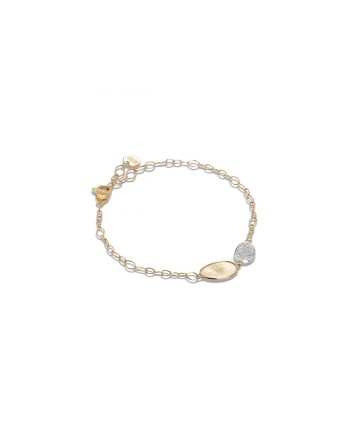Bracciale Marco Bicego Lunaria in Oro Giallo e Diamanti