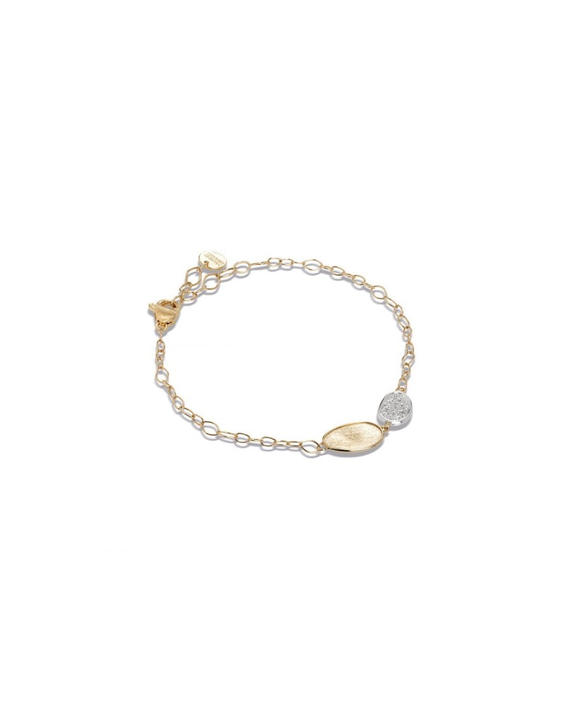 Bracciale Marco Bicego Lunaria in Oro Giallo e Diamanti