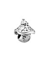 Charm Pandora Fungo e Rana in Argento