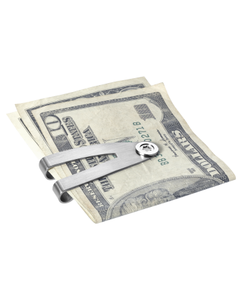Montblanc 9902 Stainless Steel Money Clip with Clip Closure