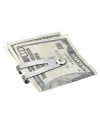 Montblanc 9902 Stainless Steel Money Clip with Clip Closure
