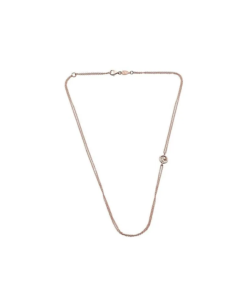 Collier Chantecler en or rose avec incrustation de coq