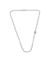 Collana Chantecler in Oro Rosa con Intercalare Galletto