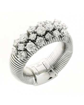 Chimento Stardust Ring in White Gold with 19 White Diamonds