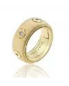 Chimento Armillas Be Mine Ring in Yellow Gold with White Diamonds