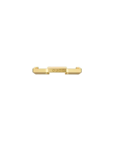 Gucci Link to Love Ring in Mirrored Yellow Gold