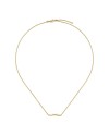 Gucci Link to Love Necklace in Yellow Gold with Gucci Bar