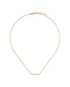 Gucci Link to Love Necklace in Yellow Gold with Gucci Bar