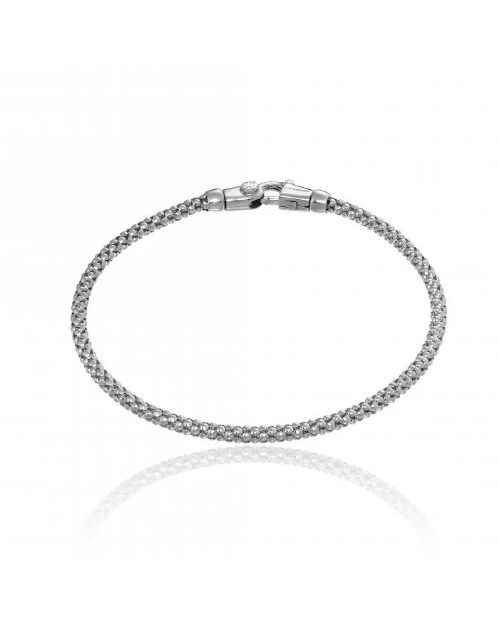 Bracciale Chimento Tradition Gold Melograno in Oro Bianco con Diamante Bianco