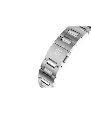 Cronografo Automatico Tag Heuer Carrera Calibro 02 con Quadrante Blu e Bracciale in Acciaio