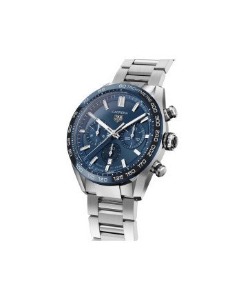 Cronografo Automatico Tag Heuer Carrera Calibro 02 Quadrante Blu