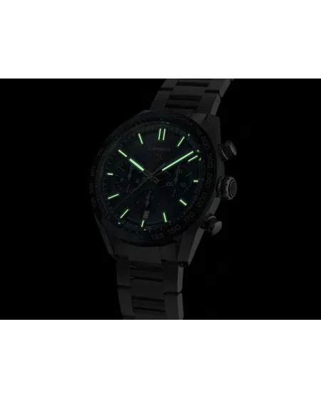 Cronografo Automatico Tag Heuer Carrera Calibro 02 Quadrante Blu
