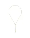Collier Gucci Lariat Link to Love en or jaune