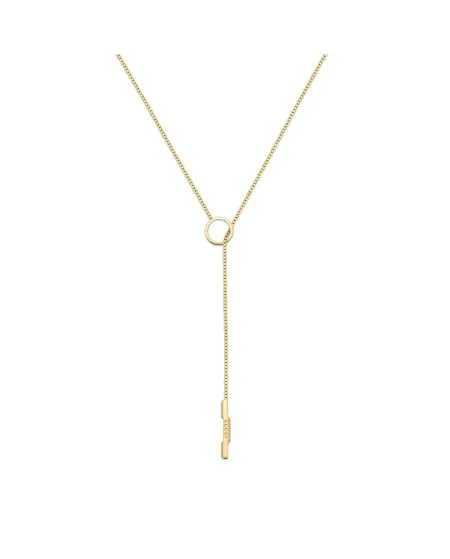 Collier Gucci Lariat Link to Love en or jaune