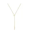 Collier Gucci Lariat Link to Love en or jaune
