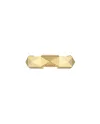 Anello Gucci Link to Love in Oro Giallo con Borchie 6 mm