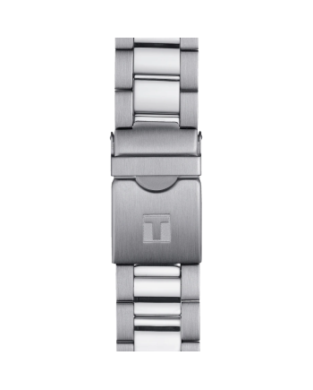 Orologio Tissot Seastar 1000 Chronograph con Quadrante Verde Sfumato e Cinturino in Acciaio