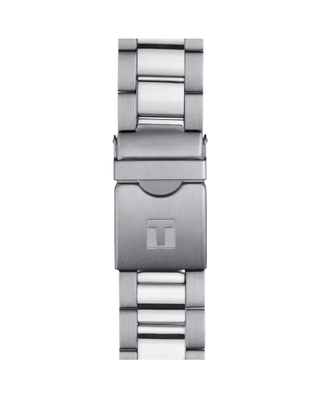 Orologio Tissot Seastar 1000 Chronograph con Quadrante Verde Sfumato e Cinturino in Acciaio