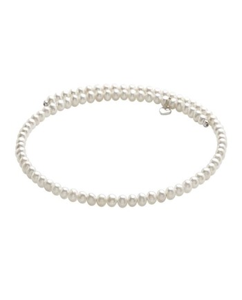 Chantecler Necklace in Silver and Pearls
