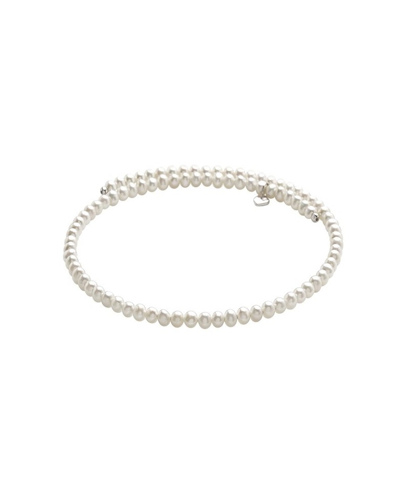 Collier Chantecler en argent et perles