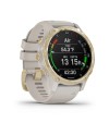 SmartWatch Garmin Descent Mk2S Light Gold con Cinturino in Silcone
