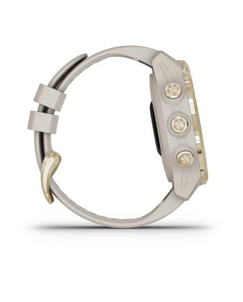 SmartWatch Garmin Descent Mk2S Light Gold con Cinturino in Silcone