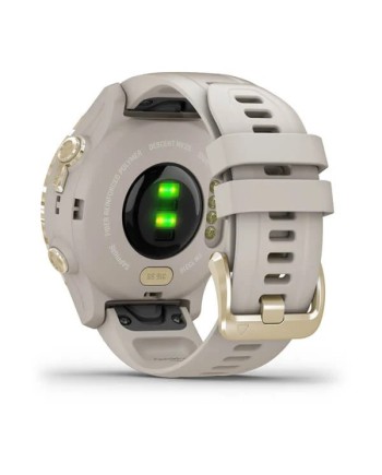 SmartWatch Garmin Descent Mk2S Light Gold con Cinturino in Silcone