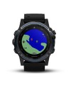 SmartWatch Garmin Descent Mk1 Grigio con Cinturino in Silcone Nero