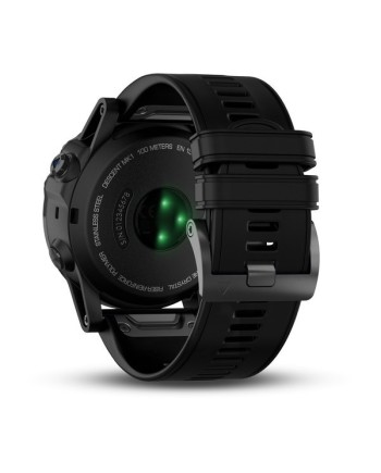 SmartWatch Garmin Descent Mk1 Grigio con Cinturino in Silcone Nero