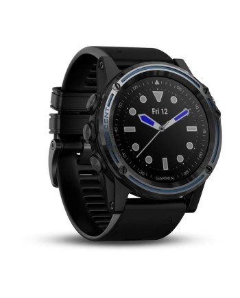 SmartWatch Garmin Descent Mk1 Grigio con Cinturino in Silcone Nero