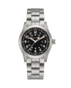 Orologio Hamilton Khaki Field Mechanical Nero con Cinturino in Acciaio