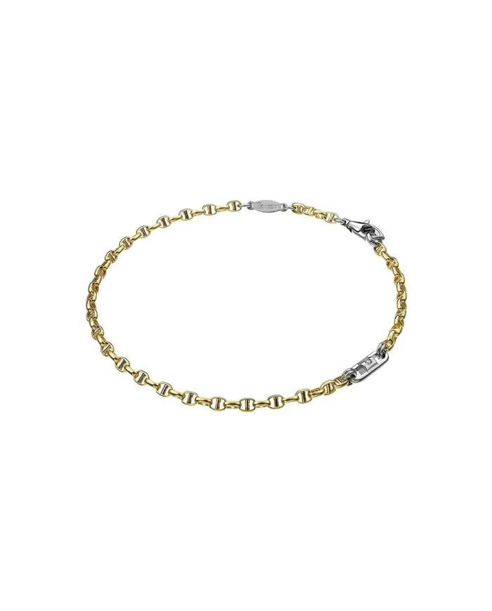 Bracciale da Uomo Zancan Insignia in Oro Giallo con Diamante
